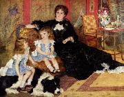 Mme. Charpentier and her children Pierre-Auguste Renoir
